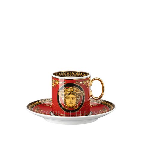 Versace Espresso Cup And Saucer 4.25 Inch A Winter's Night